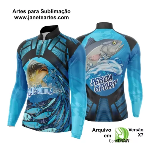 Arte Estampa - Camiseta de Pesca 2024 - 2025