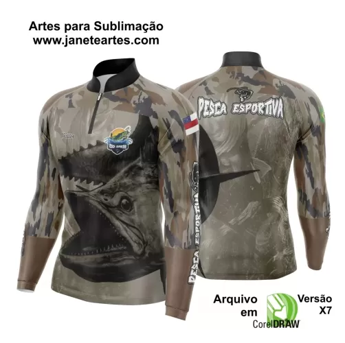 Arte Estampa - Camiseta de Pesca 2024 - 2025