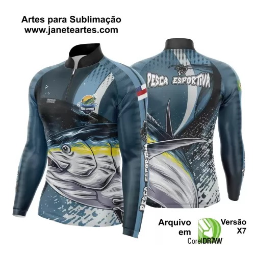 Arte Estampa - Camiseta de Pesca 2024 - 2025