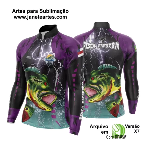 Arte Estampa - Camiseta de Pesca 2024 - 2025