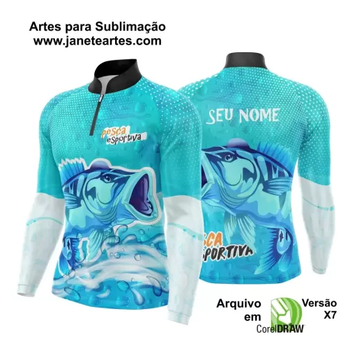 Arte Estampa - Camiseta de Pesca 2024 - 2025