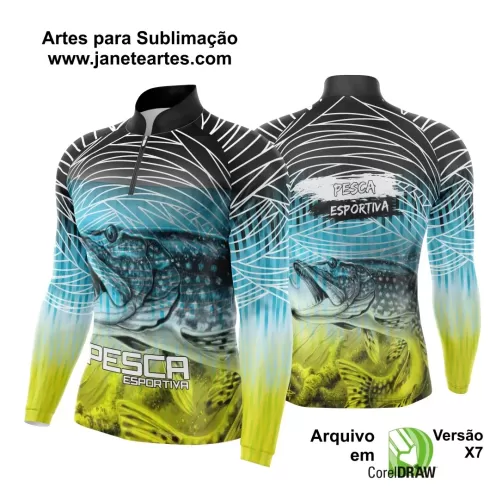 Arte Estampa - Camiseta de Pesca 2024 - 2025