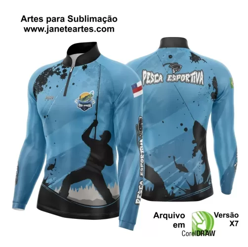 Arte Estampa - Camiseta de Pesca 2024 - 2025