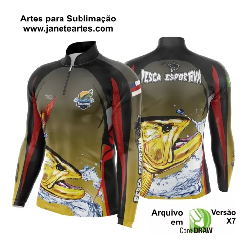 Arte Estampa - Camiseta de Pesca 2024 - 2025