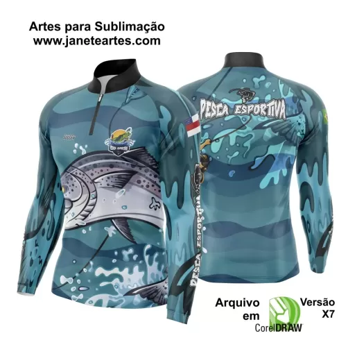 Arte Estampa - Camiseta de Pesca 2024 - 2025