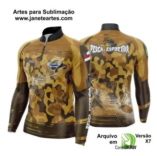 Arte Estampa - Camiseta de Pesca 2024 - 2025