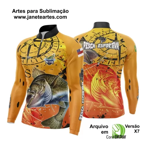 Arte Estampa - Camiseta de Pesca 2024 - 2025