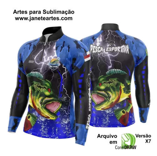 Arte Estampa - Camiseta de Pesca 2024 - 2025