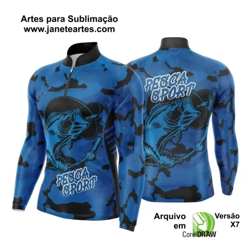 Arte Estampa - Camiseta de Pesca 2024 - 2025