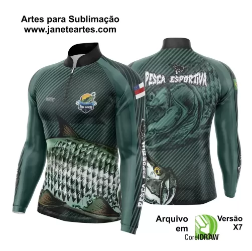 Arte Estampa - Camiseta de Pesca 2024 - 2025