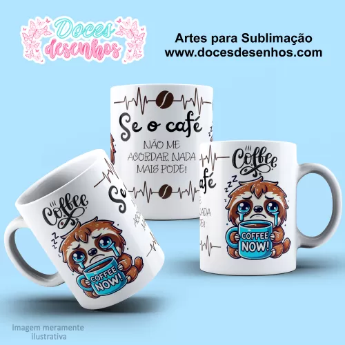 Arte Estampa Caneca - Café Agora - 2024 - 2025