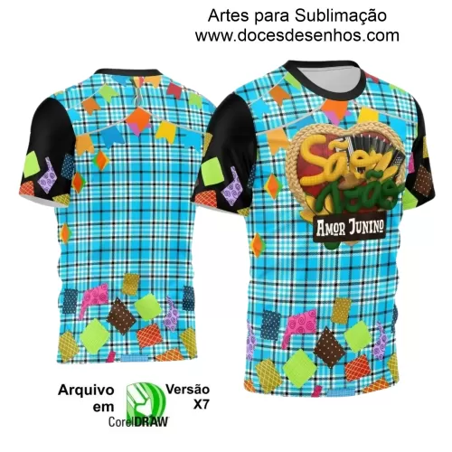 Arte Personalizada para Camisetas - São João - Arraiá - 2025