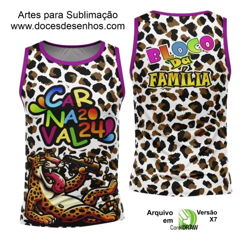 Arte Uniforme Camisa - Bloco Abadá Sublimação Carnaval 2024 - 2025