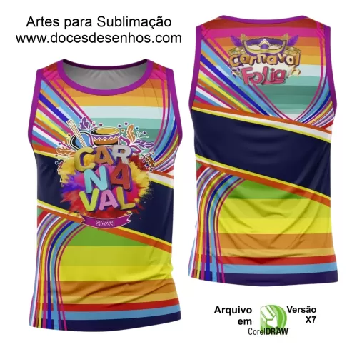 Arte Uniforme Camisa - Bloco Abadá Sublimação Carnaval 2024 - 2025