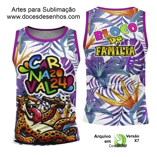 Arte Uniforme Camisa - Bloco Abadá Sublimação Carnaval 2024 - 2025