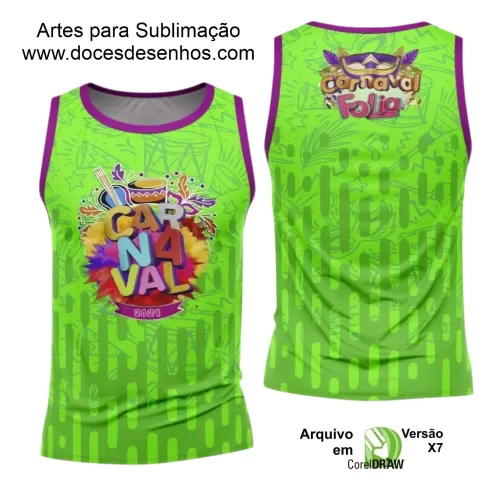 Arte Uniforme Camisa - Bloco Abadá Sublimação Carnaval 2024 - 2025