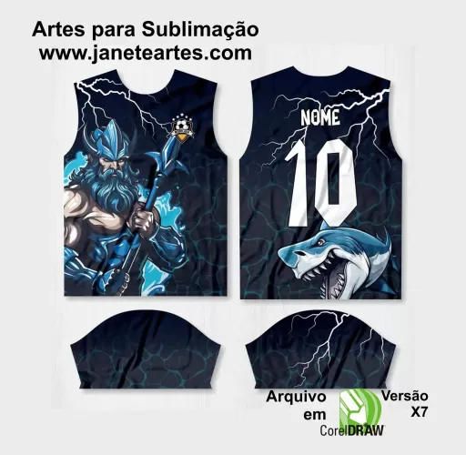 Arte Vetor Camisa Interclasse 2024