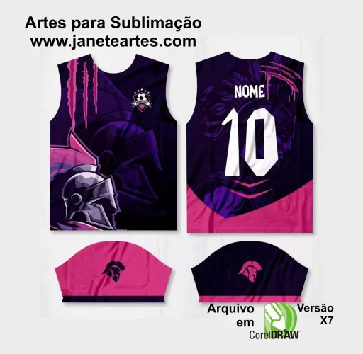 Arte Vetor Camisa Interclasse 2024