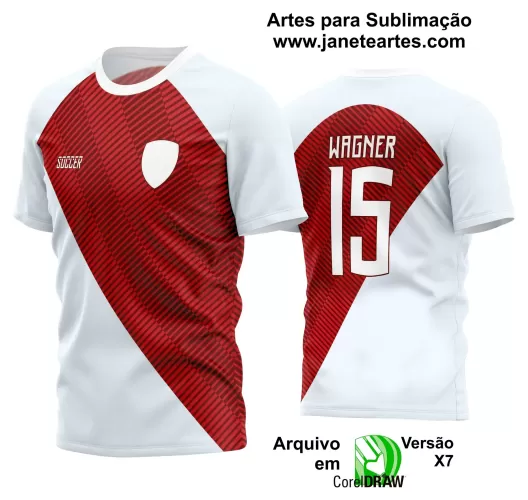 Arte Vetor Camisa - Interclasse 2024 - Jogos Internos 2024 - Time Amador - Futebol
