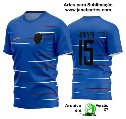 Arte Vetor Camisa - Interclasse 2024 - Jogos Internos 2024 - Time Amador - Futebol 2024