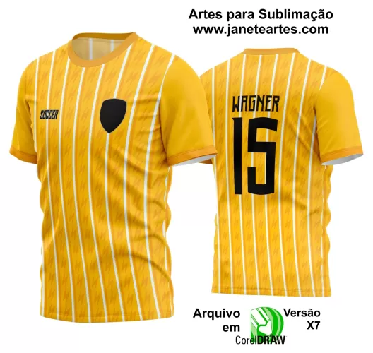 Arte Vetor Camisa - Interclasse 2024 - Jogos Internos 2024 - Time Amador - Futebol 2024