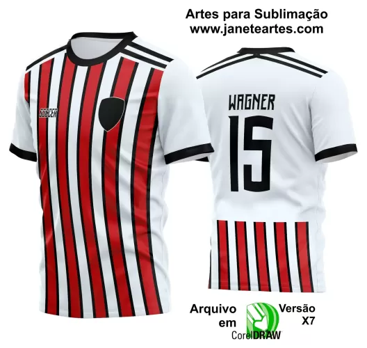 Arte Vetor Camisa - Interclasse 2024 - Jogos Internos 2024 - Time Amador - Futebol 2024