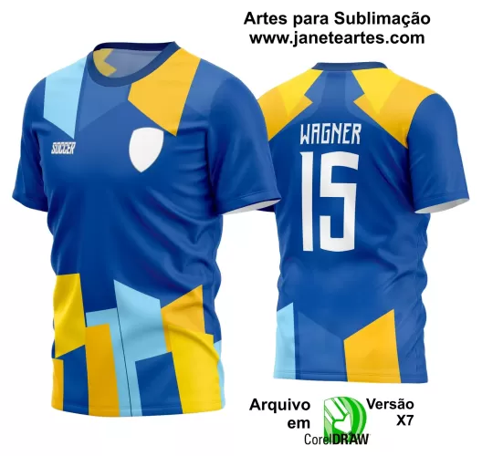 Arte Vetor Camisa - Interclasse 2024 - Jogos Internos 2024 - Time Amador - Futebol 2024 - 2025