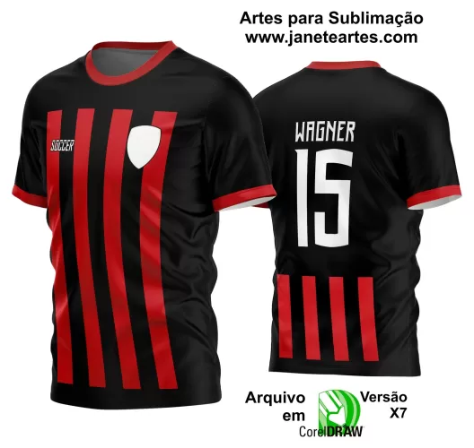 Arte Vetor Camisa - Interclasse 2024 - Jogos Internos 2024 - Time Amador - Futebol 2024 - 2025