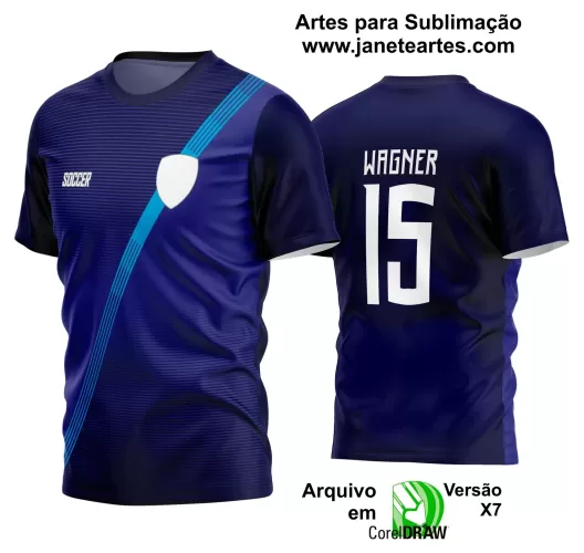 Arte Vetor Camisa - Interclasse 2024 - Jogos Internos 2024 - Time Amador - Futebol 2024 - 2025