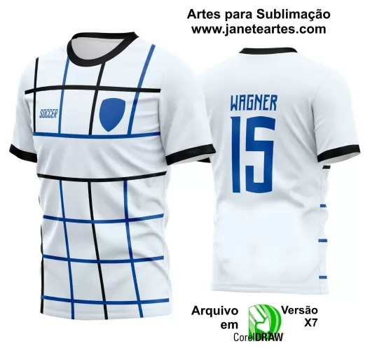 Arte Vetor Camisa - Interclasse 2024 - Jogos Internos 2024 - Time Amador - Futebol 2024 - 2025