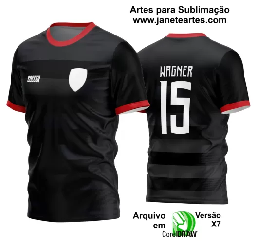 Arte Vetor Camisa - Interclasse 2024 - Jogos Internos 2024 - Time Amador - Futebol 2024 - 2025