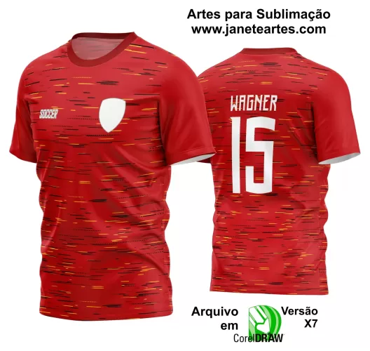 Arte Vetor Camisa - Interclasse 2024 - Jogos Internos 2024 - Time Amador - Futebol 2024 - 2025