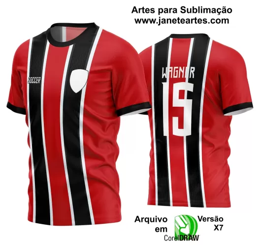 Arte Vetor Camisa - Interclasse 2024 - Jogos Internos 2024 - Time Amador - Futebol 2024 - 2025