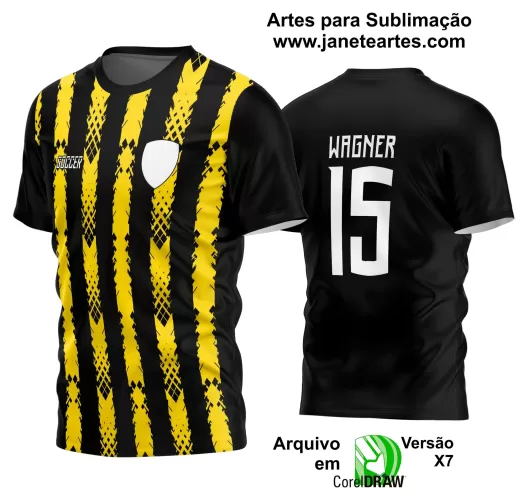 Arte Vetor Camisa - Interclasse 2024 - Jogos Internos 2024 - Time Amador - Futebol 2024 - 2025