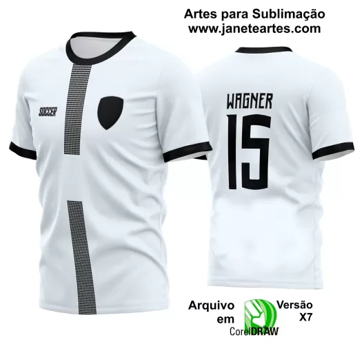 Arte Vetor Camisa - Interclasse 2024 - Jogos Internos 2024 - Time Amador - Futebol 2024 - 2025