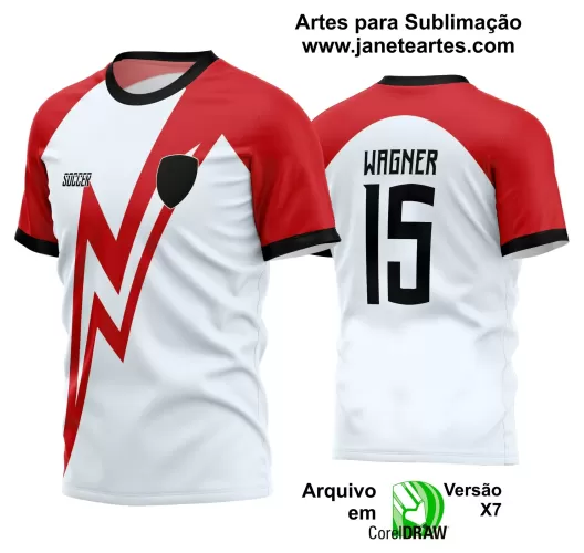 Arte Vetor Camisa - Interclasse 2024 - Jogos Internos 2024 - Time Amador - Futebol 2024