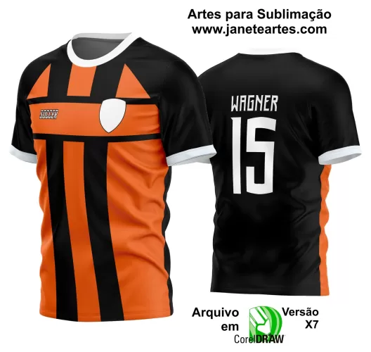 Arte Vetor Camisa - Interclasse 2024 - Jogos Internos 2024 - Time Amador - Futebol 2024