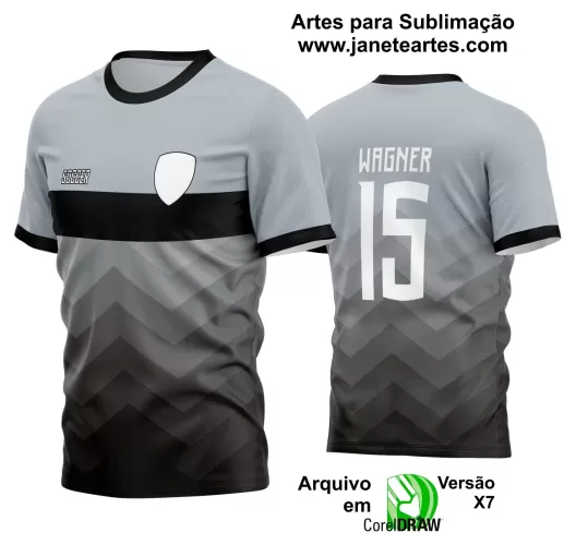 Arte Vetor Camisa - Interclasse 2024 - Jogos Internos 2024 - Time Amador - Futebol 2024