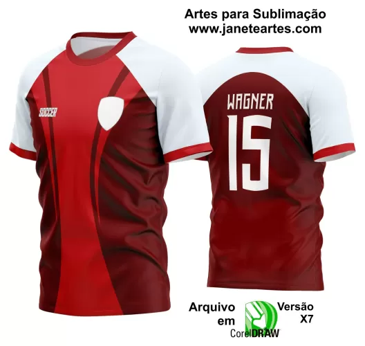 Arte Vetor Camisa - Interclasse 2024 - Jogos Internos 2024 - Time Amador - Futebol 2024