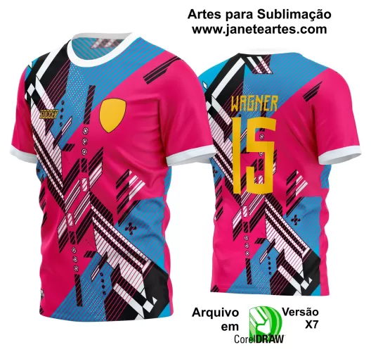 Arte Vetor Camisa - Interclasse 2024 - Jogos Internos 2024 - Time Amador - Futebol 2024