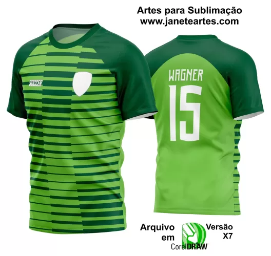 Arte Vetor Camisa - Interclasse 2024 - Jogos Internos 2024 - Time Amador - Futebol 2024