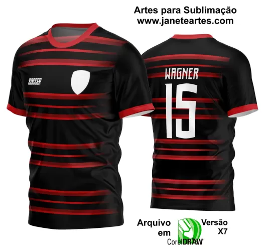 Arte Vetor Camisa - Interclasse 2024 - Jogos Internos 2024 - Time Amador - Futebol 2024