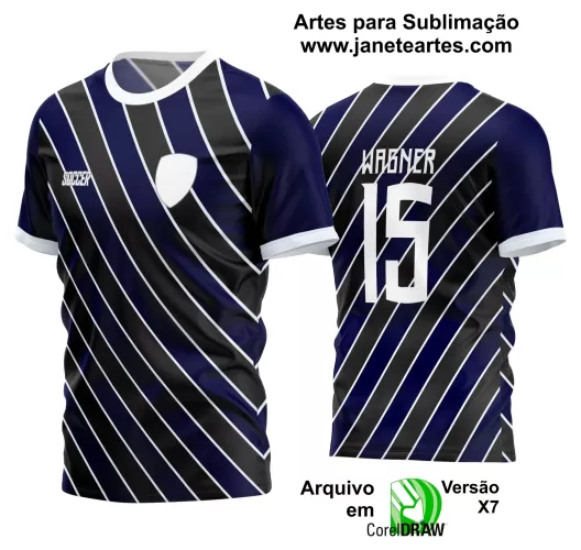 Arte Vetor Camisa - Interclasse 2024 - Jogos Internos 2024 - Time Amador - Futebol 2024