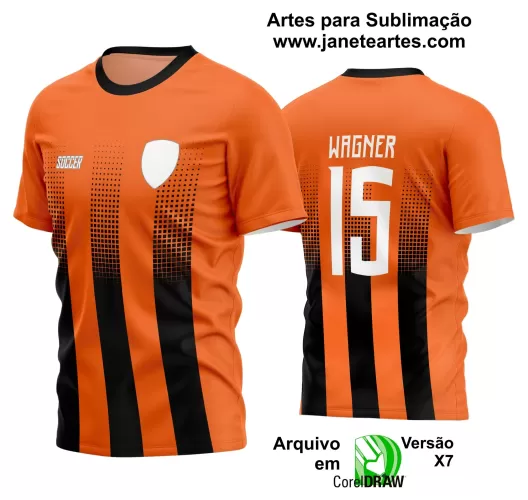 Arte Vetor Camisa - Interclasse 2024 - Jogos Internos 2024 - Time Amador - Futebol 2024