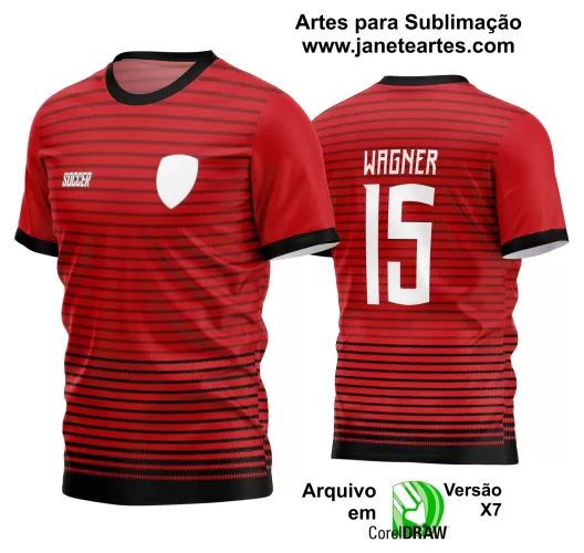 Arte Vetor Camisa - Interclasse 2024 - Jogos Internos 2024 - Time Amador - Futebol 2024