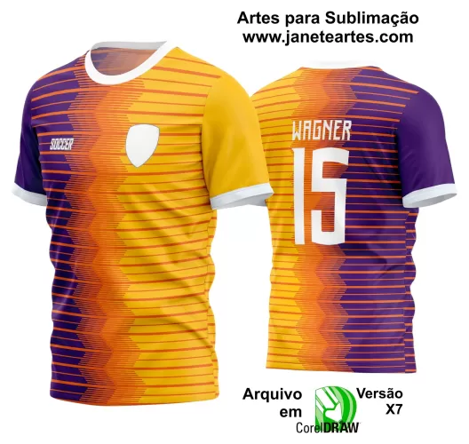 Arte Vetor Camisa - Interclasse 2024 - Jogos Internos 2024 - Time Amador - Futebol 2024