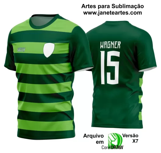 Arte Vetor Camisa - Interclasse 2024 - Jogos Internos 2024 - Time Amador - Futebol