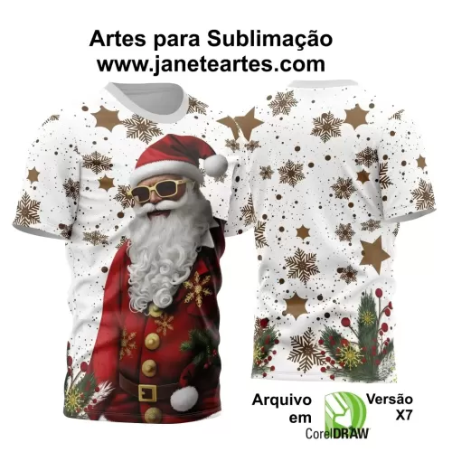 Arte Vetor - Camisa Natalina - Natal 2024 - Natal Família