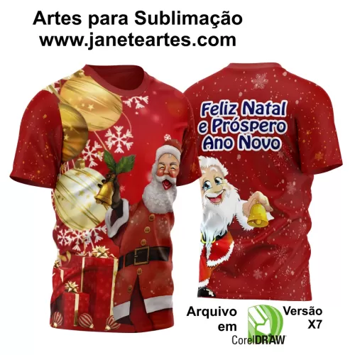 Arte Vetor - Camisa Natalina - Natal 2024 - Natal Família