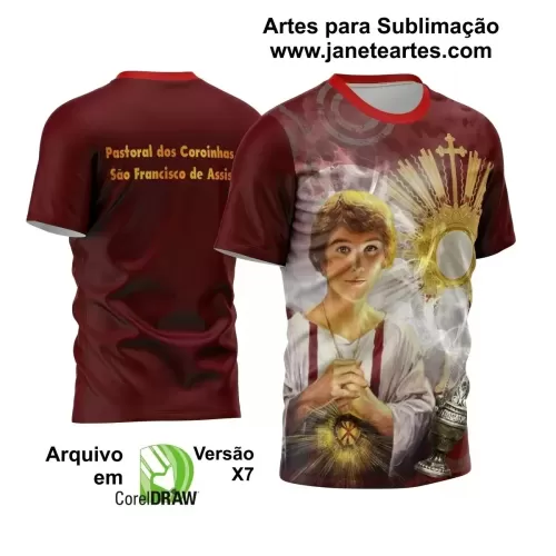 Arte Vetor Camisa - Religião - Festejo - São Tarcísio - 2024 - 2025